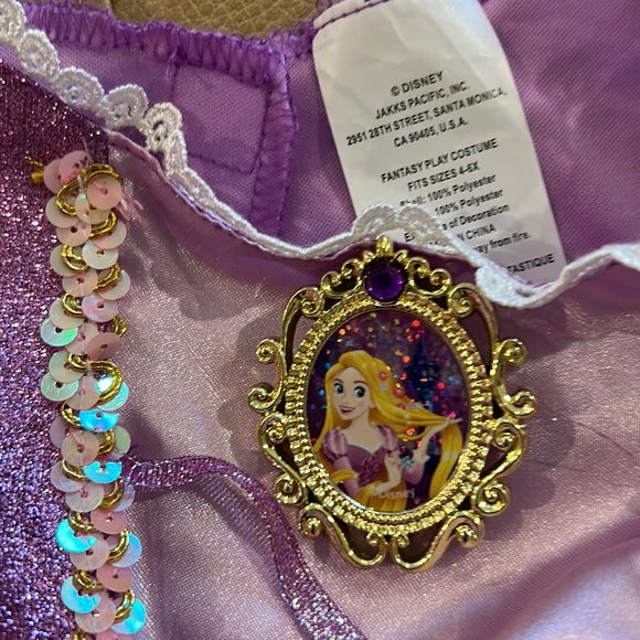 Disney’s Rapunzel costume purple in color size medium - Picture 5 of 12